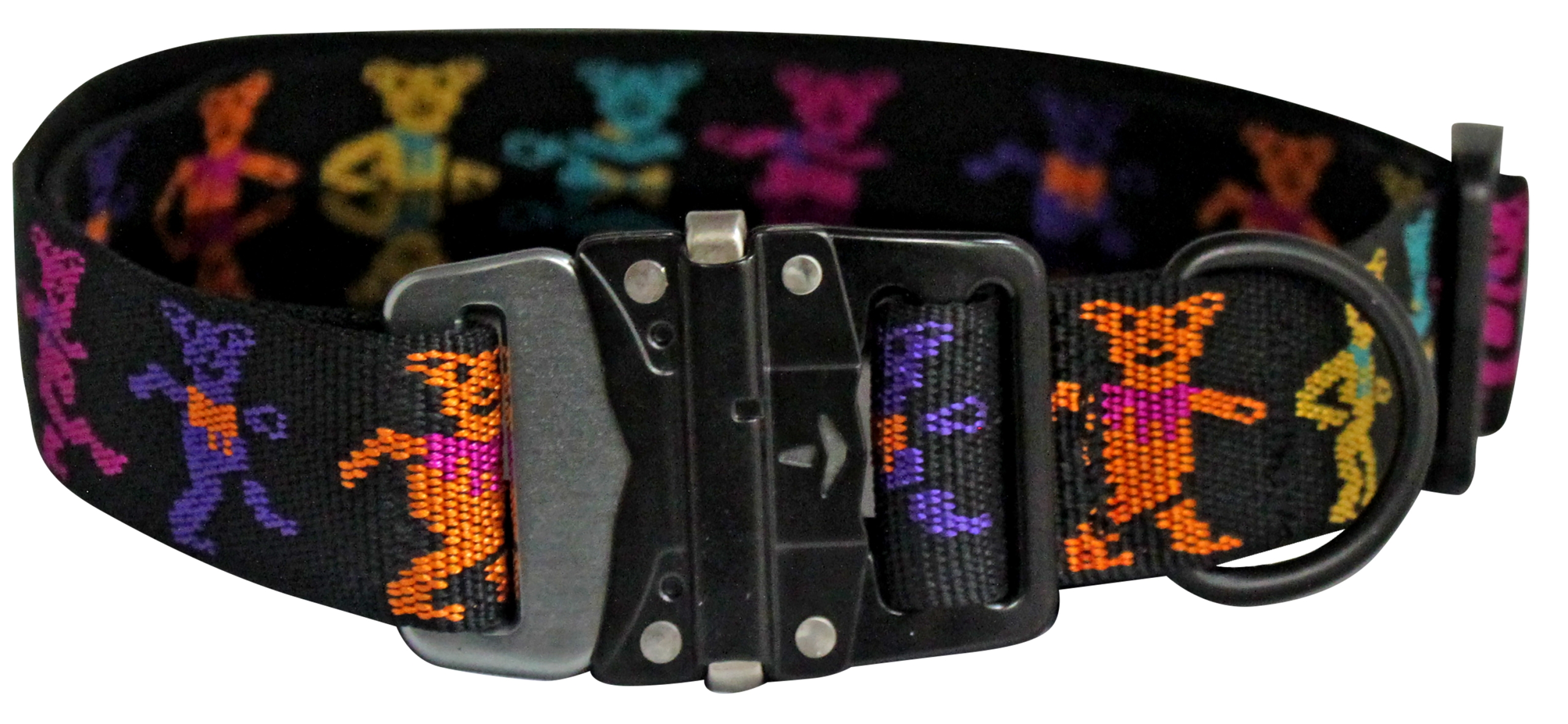 Leather grateful dead dog collar sale