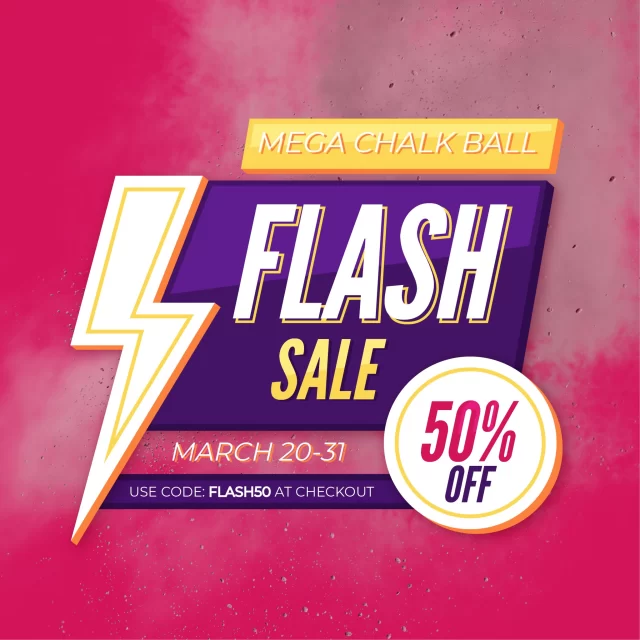 🌄 Gear Up for Spring Climbing Season – 50% Off Mega Bison Chalk Ball! 🧗‍♂️

Spring temps are perfect for sending, and we’ve got the grip boost you need! Now through March 31, score 50% off the Mega Bison Chalk Ball – a reusable, no-mess essential for gym sessions and outdoor projects alike.

Use code FLASH50 at checkout

Shop Now: Link In Bio

Terms and Conditions: Enter Code: FLASH50 at checkout and receive 50% off Mega Chalk Balls. Onetimeuse per customer. Cannot be combined with any other offer or promotion. Coupon is valid 03/20/25 - 03/31/25. Offer ends at 03/31/25 at 11:59MST. If your order is over $100 after coupon is applied shipping is free - no code needed. Offer not valid on Bison Bargain items.